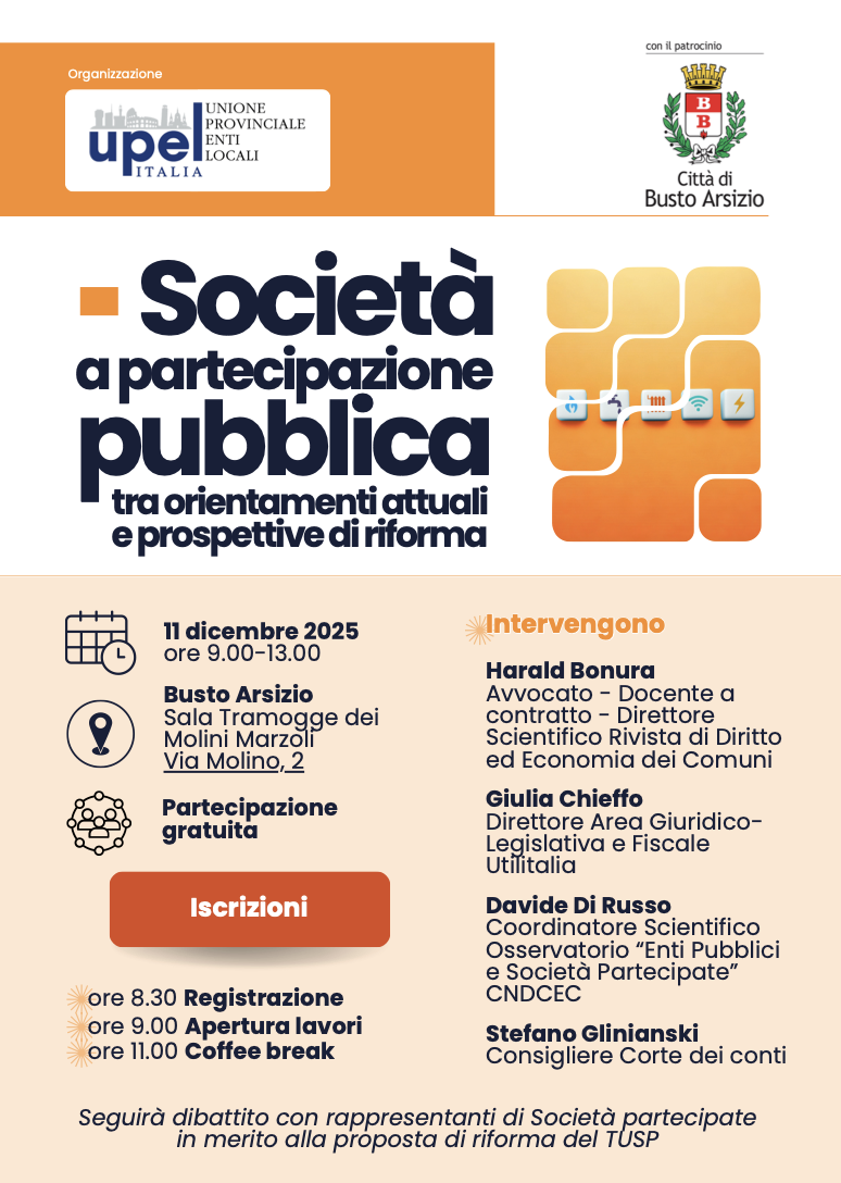 Società a partecipazione pubblica tra orientamenti attuali e prospettive di riforma